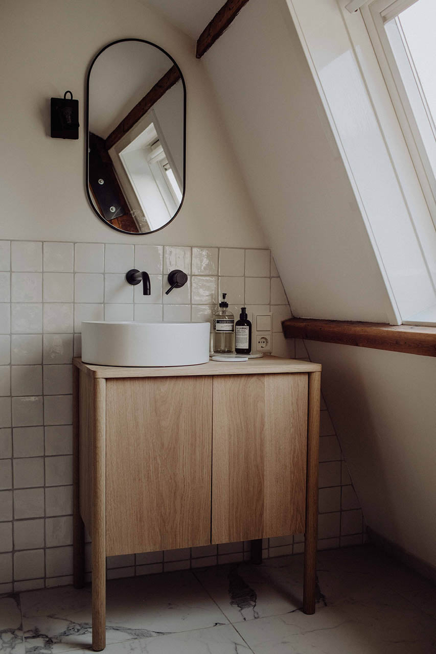 Aedam Anthony badkamermeubel met spiegel en wastafel 