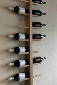 Aedam Anthony Finestock wijnrek met flessen wijn