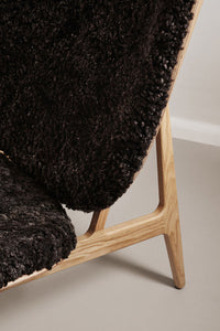  NORR11 Elephant Chair sheepskin details