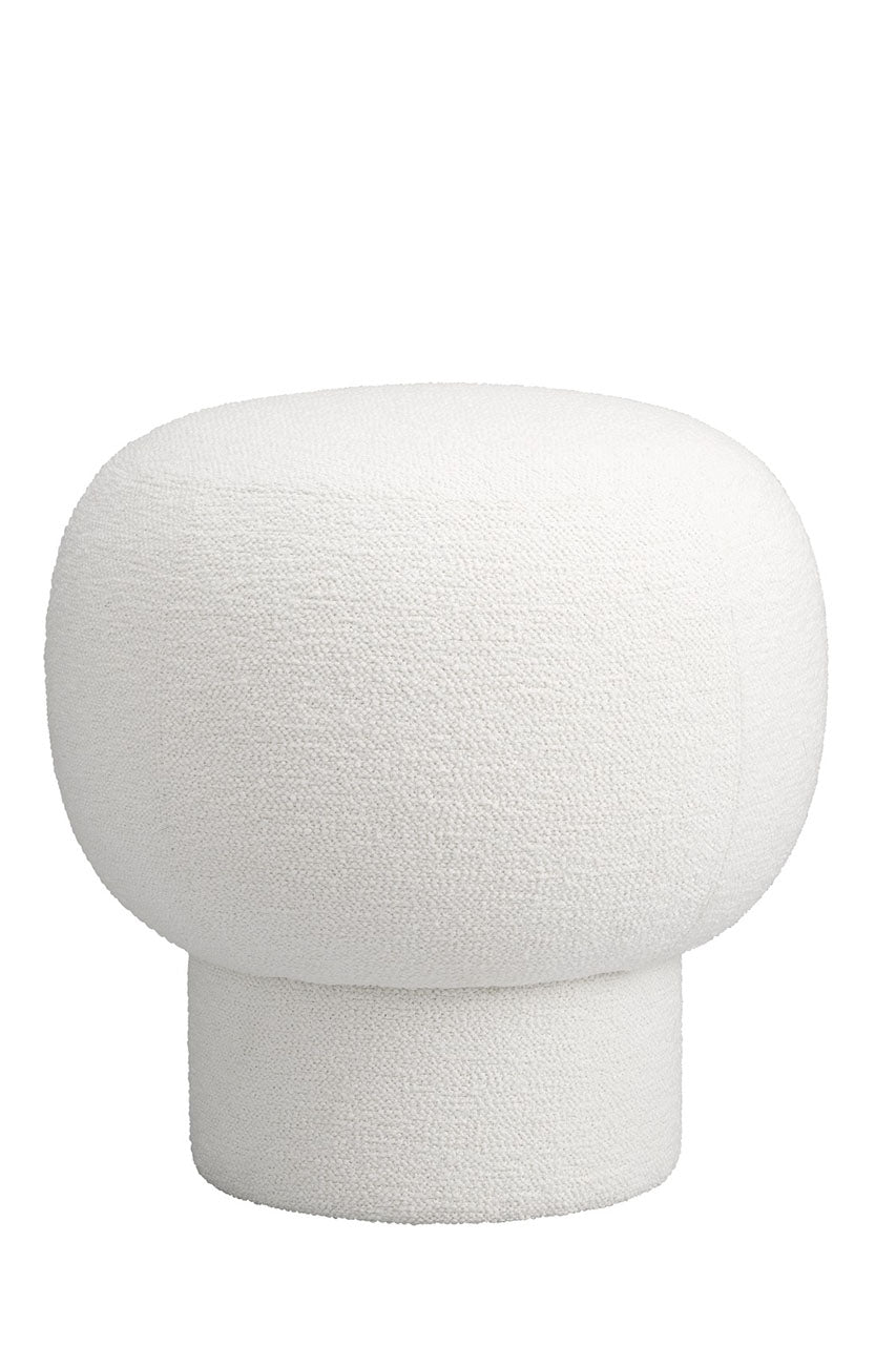 NORR11 Champagne pouf off white